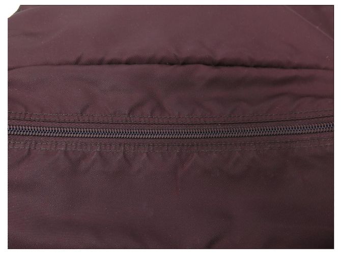 BORSA A TRACCOLLA PRADA RE-NYLON BORDEAUX 1BD953 BURGUNDY SHOULDER BAG Bordò - vista 16