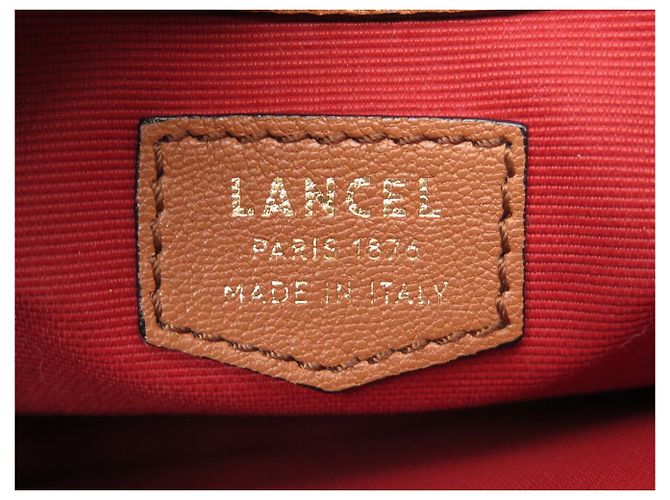NUOVA BORSA A MANO LANCEL PIA IN PELLE CAMEL A TRACCOLLA Cammello - vista 10
