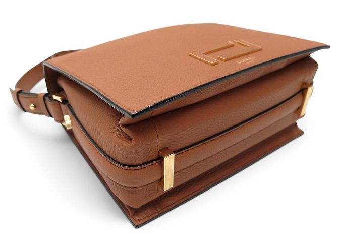 NUOVA BORSA A MANO LANCEL PIA IN PELLE CAMEL A TRACCOLLA Cammello - vista 3