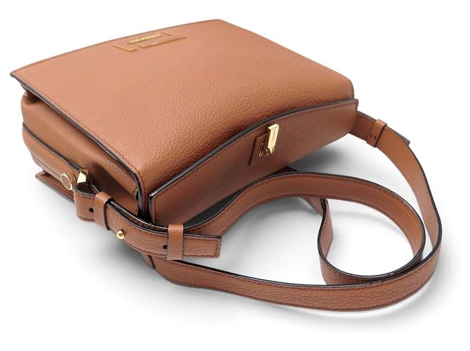 NUOVA BORSA A MANO LANCEL PIA IN PELLE CAMEL A TRACCOLLA Cammello - vista 4