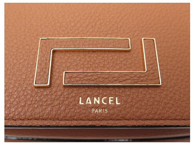 NUOVA BORSA A MANO LANCEL PIA IN PELLE CAMEL A TRACCOLLA Cammello - vista 6