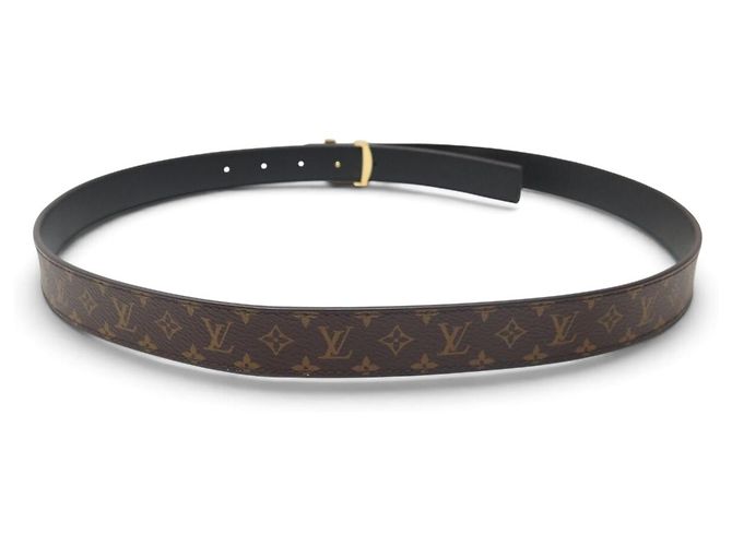 NEU LOUIS VUITTON ICONIC LV MONOGRAM LOGO REVERSIBLE GÜRTEL M0570 T90 - Ansicht 4