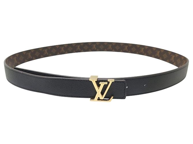 NEU LOUIS VUITTON ICONIC LV MONOGRAM LOGO REVERSIBLE GÜRTEL M0570 T90 - Ansicht 9
