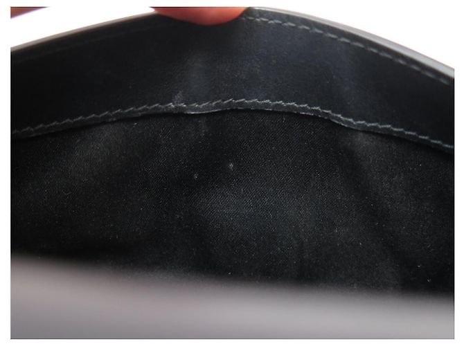 BORSA A MANO VALENTINO POCHETTE ROCKSTUD PELLE NERA BORCHIE TRACOLLA BAG Nero - vista 13