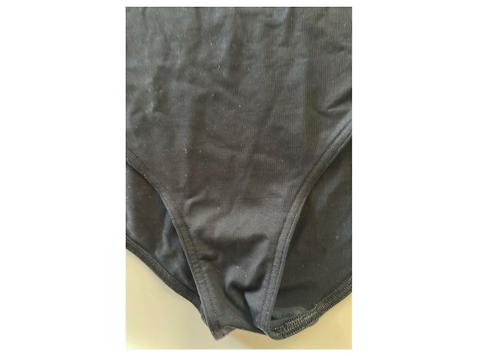 Costume da bagno intero Eres nero con bottoni - vista 3