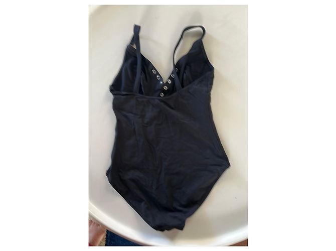 Costume da bagno intero Eres nero con bottoni - vista 4