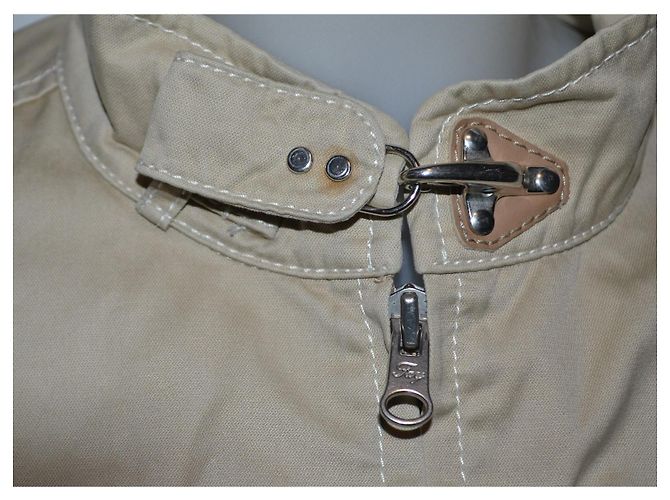 Giacca Fay beige in cotone - vista 3