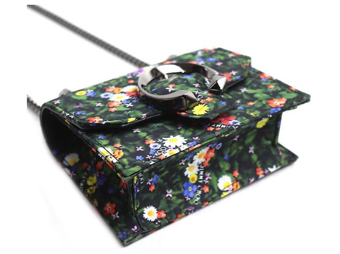 Borsa a tracolla Mini Paris Flower Jimmy Choo Multicolore - vista 3