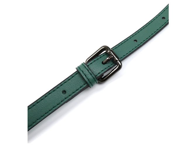 Borsa a tracolla Longchamp Le Pliage Extra XS in Verde - vista 7