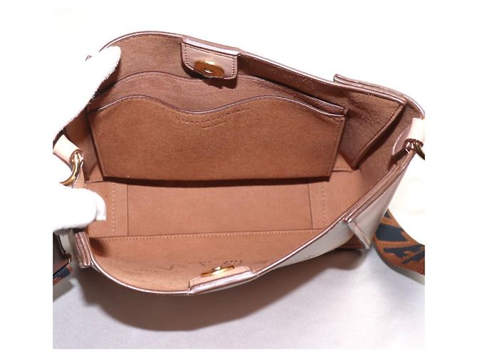 Stella Mc Cartney Borsa a tracolla mini logo Stella McCartney Beige - vista 3