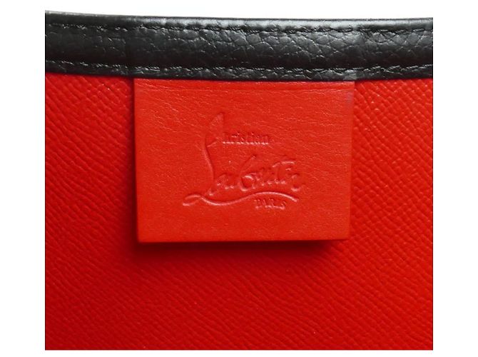 Borsa Cabata Christian Louboutin Nero Rosso - vista 8