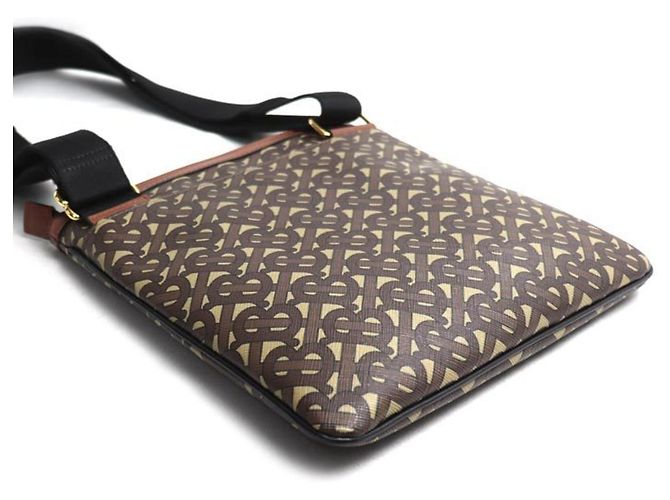 Borsa a tracolla BURBERRY TB Monogram Marrone - vista 2