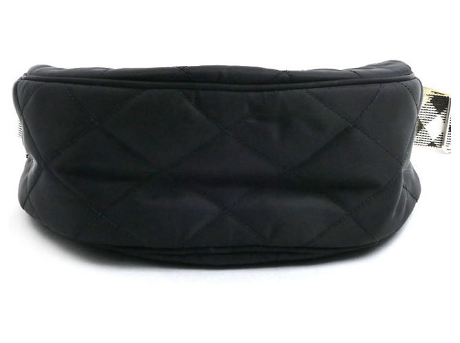 Burberry Large Horseshoe Crossbody Bag Black - view 3
