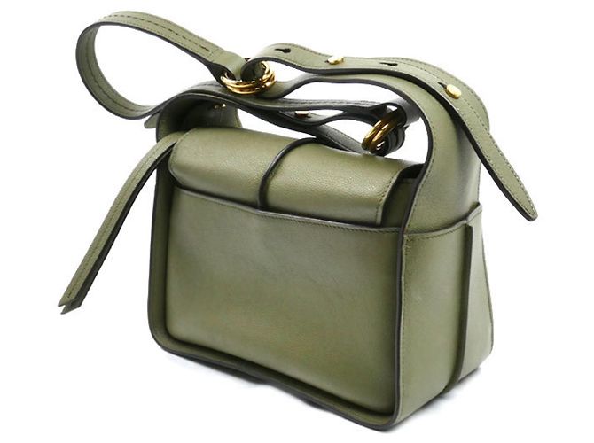 Borsa Mini Messenger T-Timeless di Tod's Verde Verde oliva - vista 2