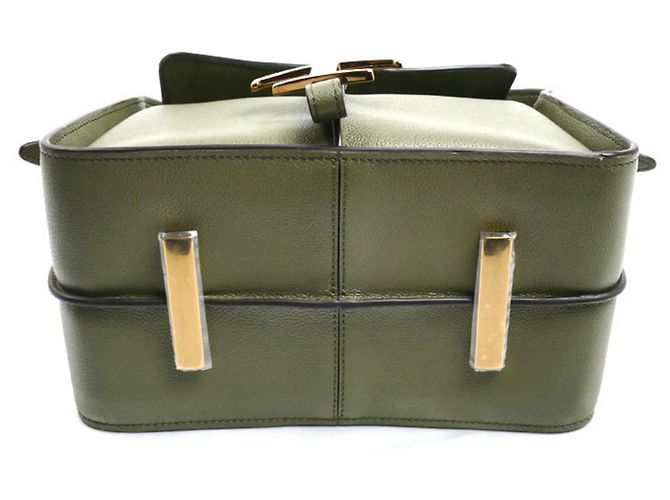Borsa Mini Messenger T-Timeless di Tod's Verde Verde oliva - vista 3