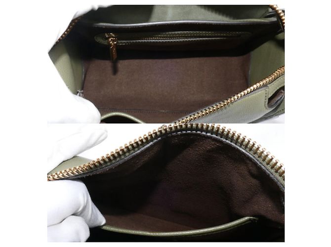 Borsa Mini Messenger T-Timeless di Tod's Verde Verde oliva - vista 4