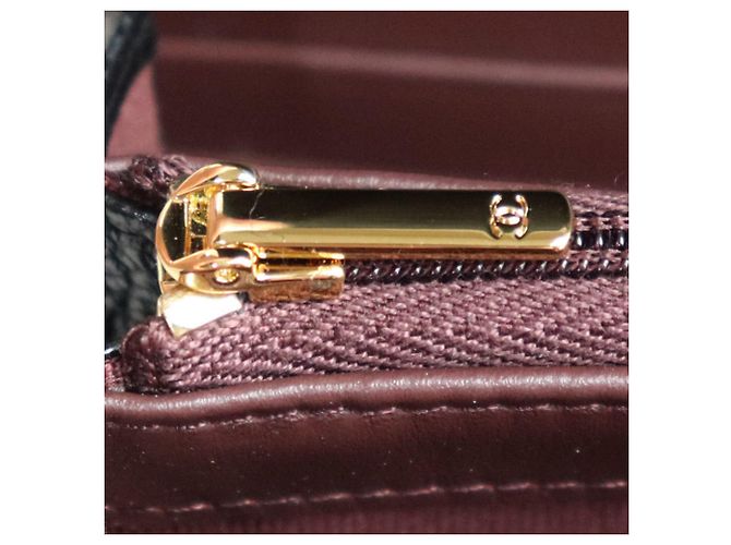 Timeless Portafoglio Long Flap Classico Chanel Matelassé Nero - vista 6