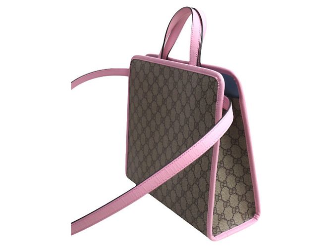 Borsa Tote e a tracolla 2-Way per bambini Gucci Higuchi Yuuko Beige - vista 2