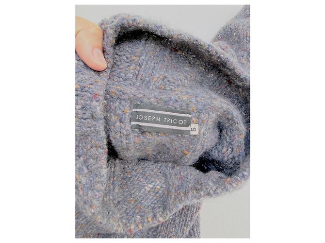 Autre Marque Joseph Tricot Zopfstrick Minikleid Anthrazitgrau - Ansicht 5
