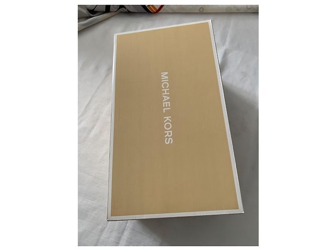 Sandali con zeppa Michael Kors MK Outline JQD/EMB MK Arancione - vista 8