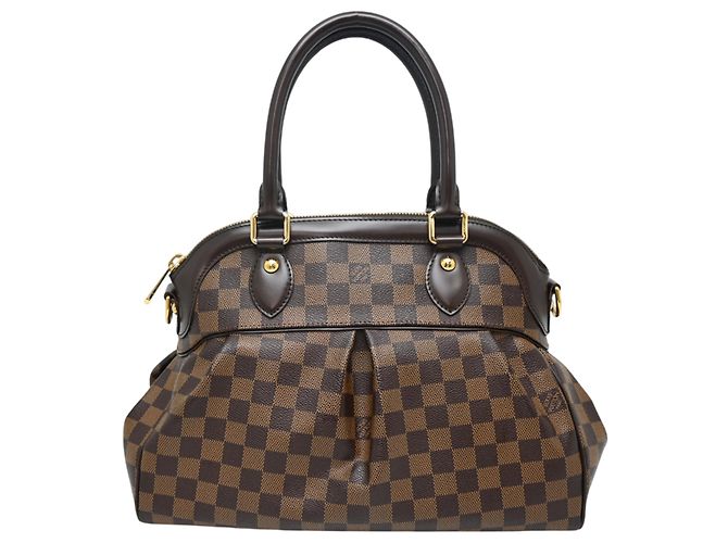 Bolso Louis Vuitton Trevi PM Castaño Damier ebene - vista 2