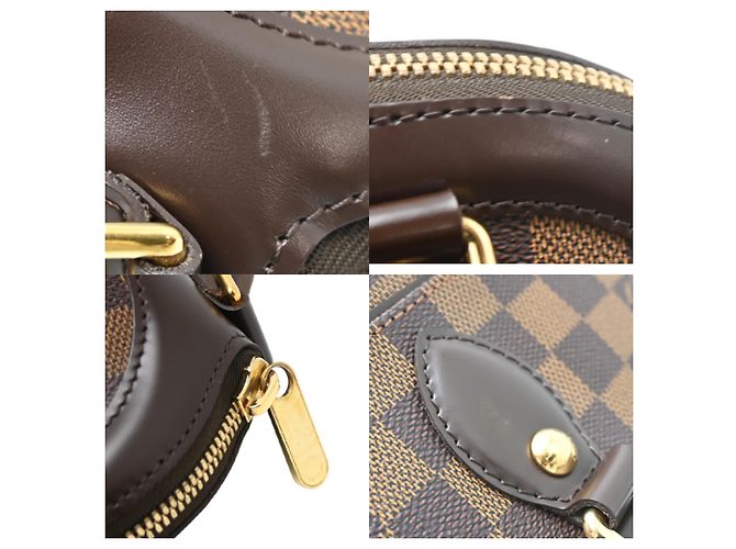 Bolso Louis Vuitton Trevi PM Castaño Damier ebene - vista 7