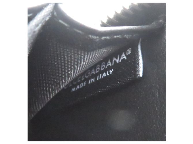 Autre Marque Tarjetero Dolce & Gabbana en piel negra Negro - vista 6