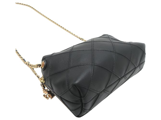 Borsa a tracolla Tory Burch Fleming in Black Nero - vista 3