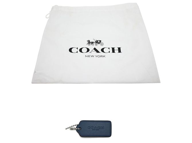 Zaino Coach Signature Navy Blu navy - vista 10