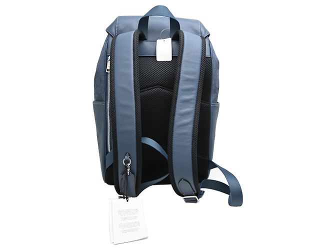 Zaino Coach Signature Navy Blu navy - vista 2