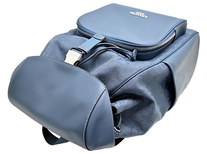 Zaino Coach Signature Navy Blu navy - vista 4