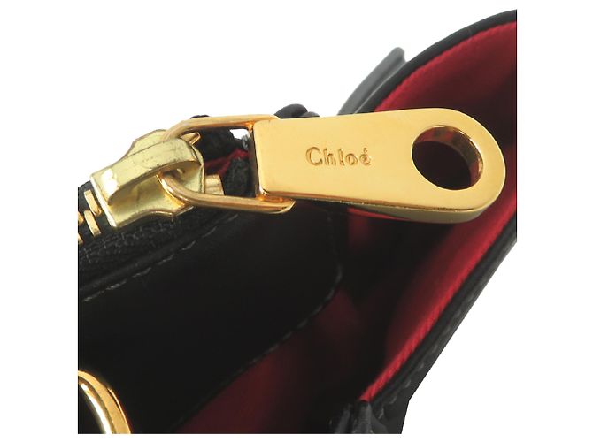 Borsa Tote in pelle Eden da donna Chloé Nero - vista 10