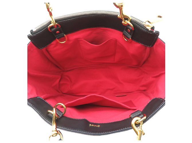 Borsa Tote in pelle Eden da donna Chloé Nero - vista 6