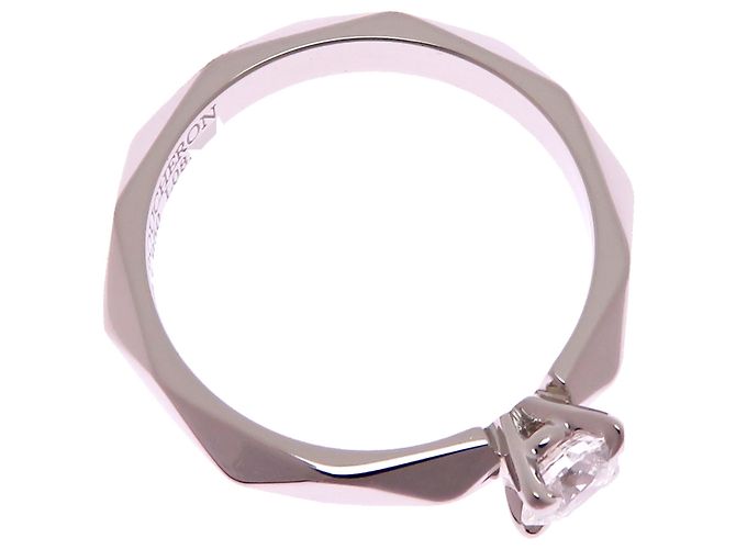 Boucheron Diamant-Solitärring aus Platin 950 Weiß - Ansicht 2