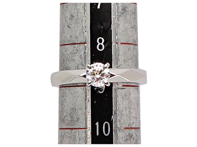 Boucheron Diamant-Solitärring aus Platin 950 Weiß - Ansicht 6