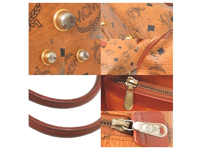Bolsa Boston MCM para mulheres, marrom - vista 10