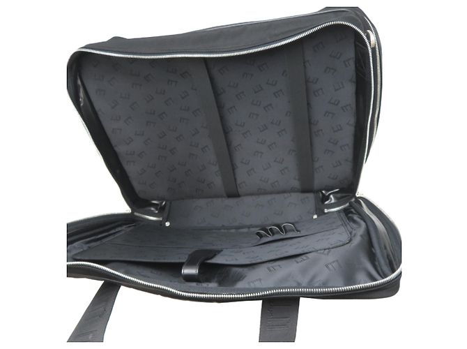 Alfred Dunhill Borsa Boston business da uomo Dunhill in nylon nero - vista 7