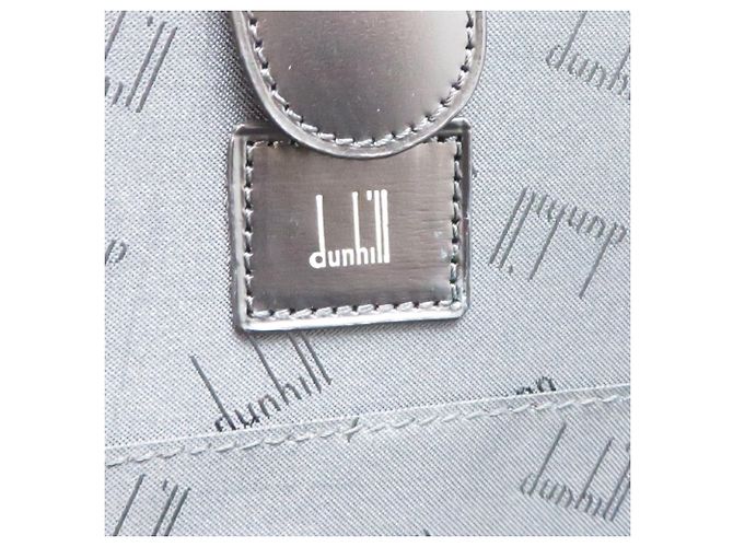Alfred Dunhill Borsa Boston business da uomo Dunhill in nylon nero - vista 8
