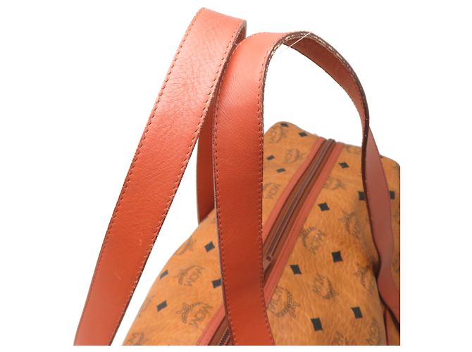 Borsa Boston MCM Marrone in Pelle e PVC - vista 5