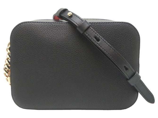 Borsa a tracolla Christian Louboutin Loubilou da donna Nero Rosso - vista 2
