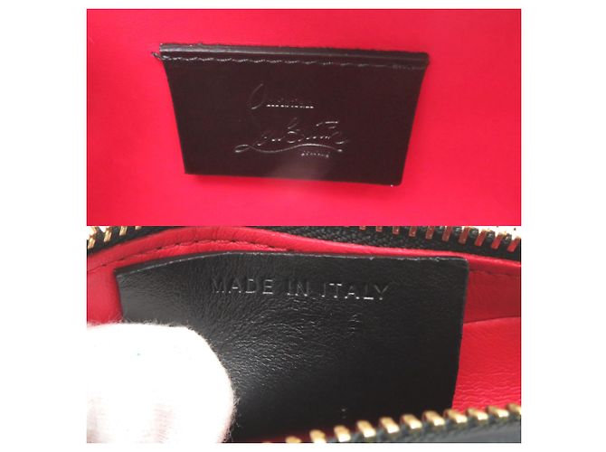Borsa a tracolla Christian Louboutin Loubilou da donna Nero Rosso - vista 7