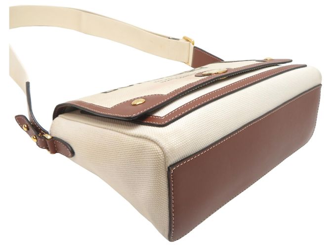 Borsa a tracolla donna Burberry Horseferry Print Marrone Beige - vista 3