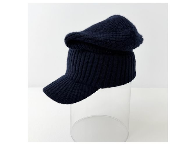 Max Mara Gorro de Cachemir Azul escuro - vista 3