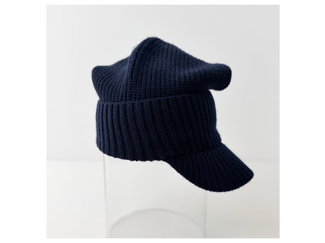 Max Mara Gorro de Cachemir Azul escuro - vista 4
