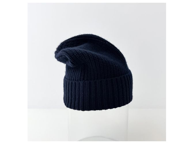 Max Mara Gorro de Cachemir Azul escuro - vista 5