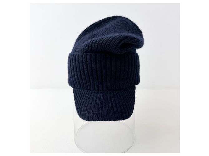 Max Mara Gorro de Cachemir Azul escuro - vista 6