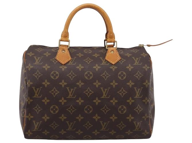 LOUIS VUITTON Monogram Speedy 30 Hand Bag M41526 LV Auth 203121 Monogramma - vista 13