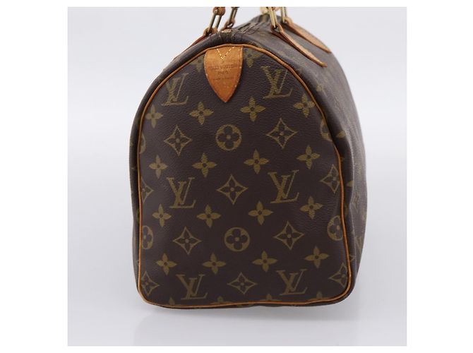 LOUIS VUITTON Monogram Speedy 30 Hand Bag M41526 LV Auth 203121 Monogramma - vista 3