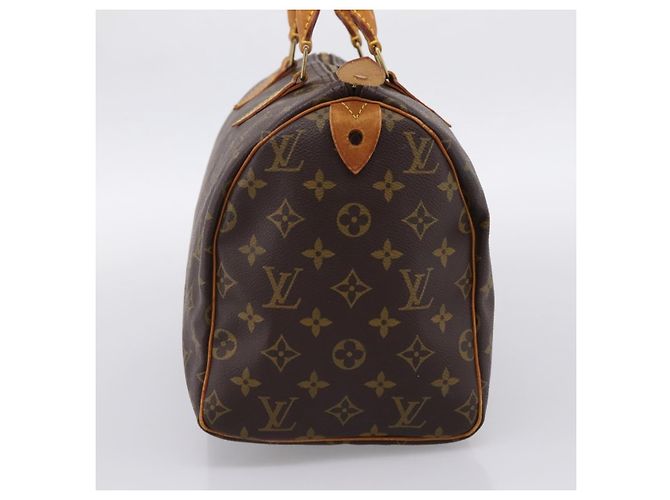LOUIS VUITTON Monogram Speedy 30 Hand Bag M41526 LV Auth 203121 Monogramma - vista 4