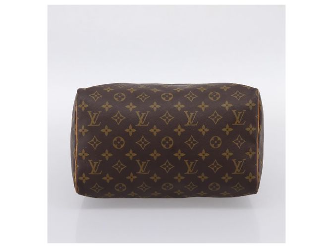 LOUIS VUITTON Monogram Speedy 30 Hand Bag M41526 LV Auth 203121 Monogramma - vista 5